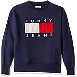 tommy hilfiger sweatshirt blue red white