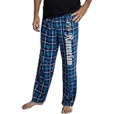Harry Potter Men's House Crest Plaid Lounge Pajama Pants - All 4 Houses Gryffindor, Ravenclaw, Slytherin, Hufflepuff