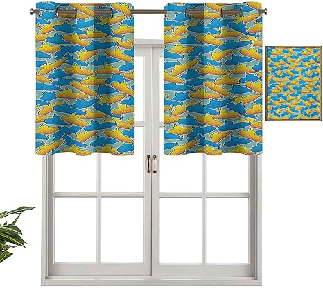 Hiiiman Cortinas opacas con aislamiento térmico para decoración del