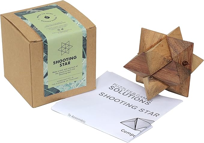 shooting star wood puzzle