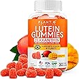 PLANT.O NUTRITION Lutein & Zeaxanthin Gummies - Delicious Vegan Eye Health Vitamins Clinically Studied 20mg Lutein and Zeaxanthin for Vision Clarity Dry Eye Relief and Blue Light Support