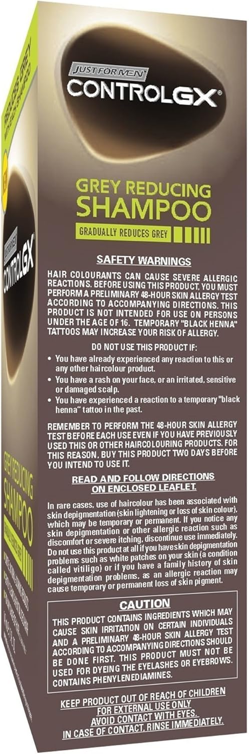 Just For Men X 3 Control GX Shampoo 147ml, 441 ml (Pack of 1) - Image 5