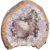Rockcloud Natural Geode Agate Irregular Quartz Crystal Cluster 0.22 lb | Specimen Mineral Stone for Home Decoration, Crystal Grids Meditation Ornament