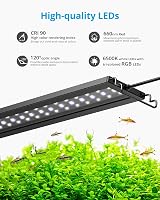 NICREW C10 24/7 Aquarium Light with Remote Full Spectrum LED 28-42 cm view 4