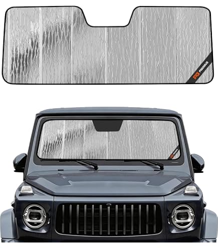 Amazon.com: Windshield Sun Shade Compatible for Mercedes Benz G