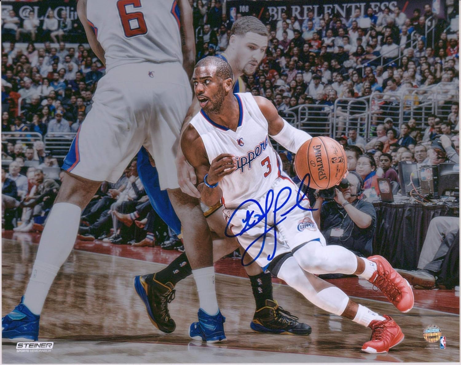 chris paul autographed basketball
