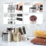 Wellehomi Can Opener Manual Heavy Duty Stainless Steel with Magnet view 5