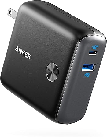 Amazon Com Anker Powercore Fusion w Usb C Portable Charger mah 2 In 1 With Power Delivery Wall Charger For Iphone12 12 Mini 11 Ipad Samsung Pixel And More Electronics