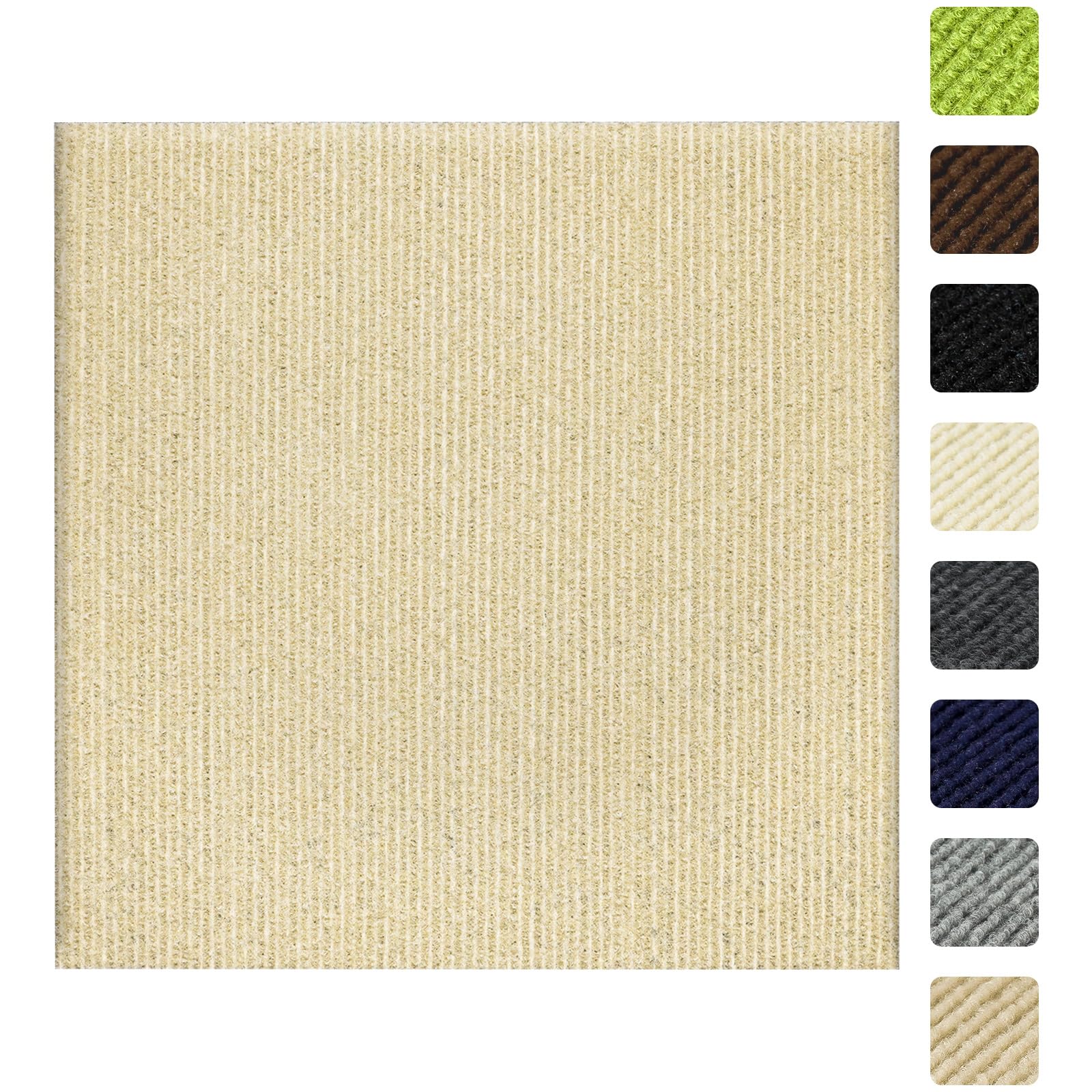 WAPANE Self Adhesive Carpet Floor Peel Tile Square