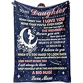 SteadStyle for Daughter Blanket, Daughter Gifts from Mom, Idea Daughters Birthday Gifts, Mothers Day, Graduation, Wedding, Christmas