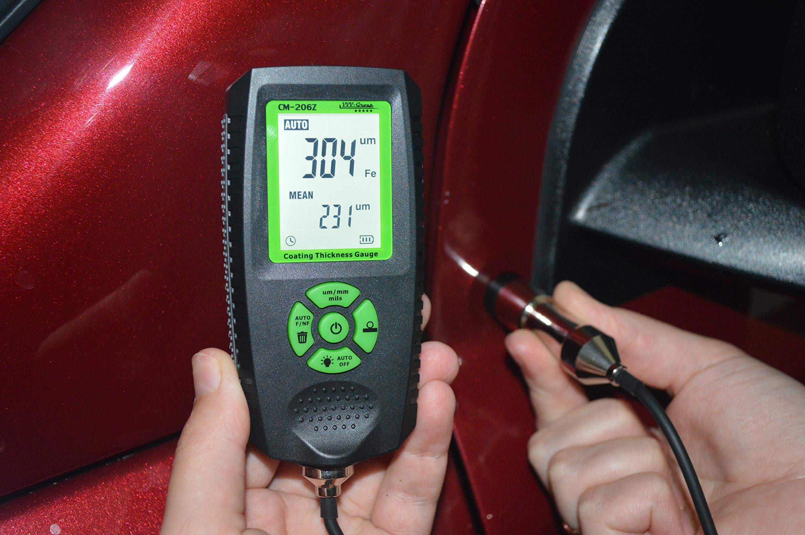 Coating Thickness Gauge CM208Z Professional Industrial Paint Meter