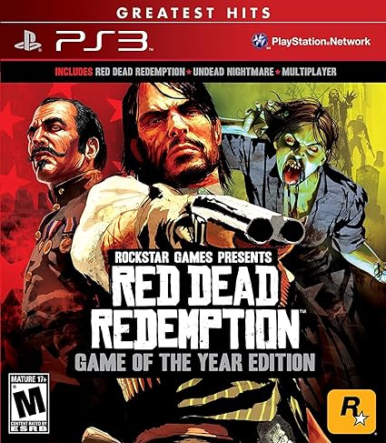 Amazon Com Red Dead Redemption Game Of The Year Take 2 Interactive Video Games