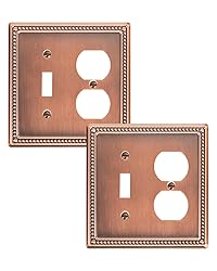 TREEWELL 2-Pack Combo Toggle/Duplex Light Switch
