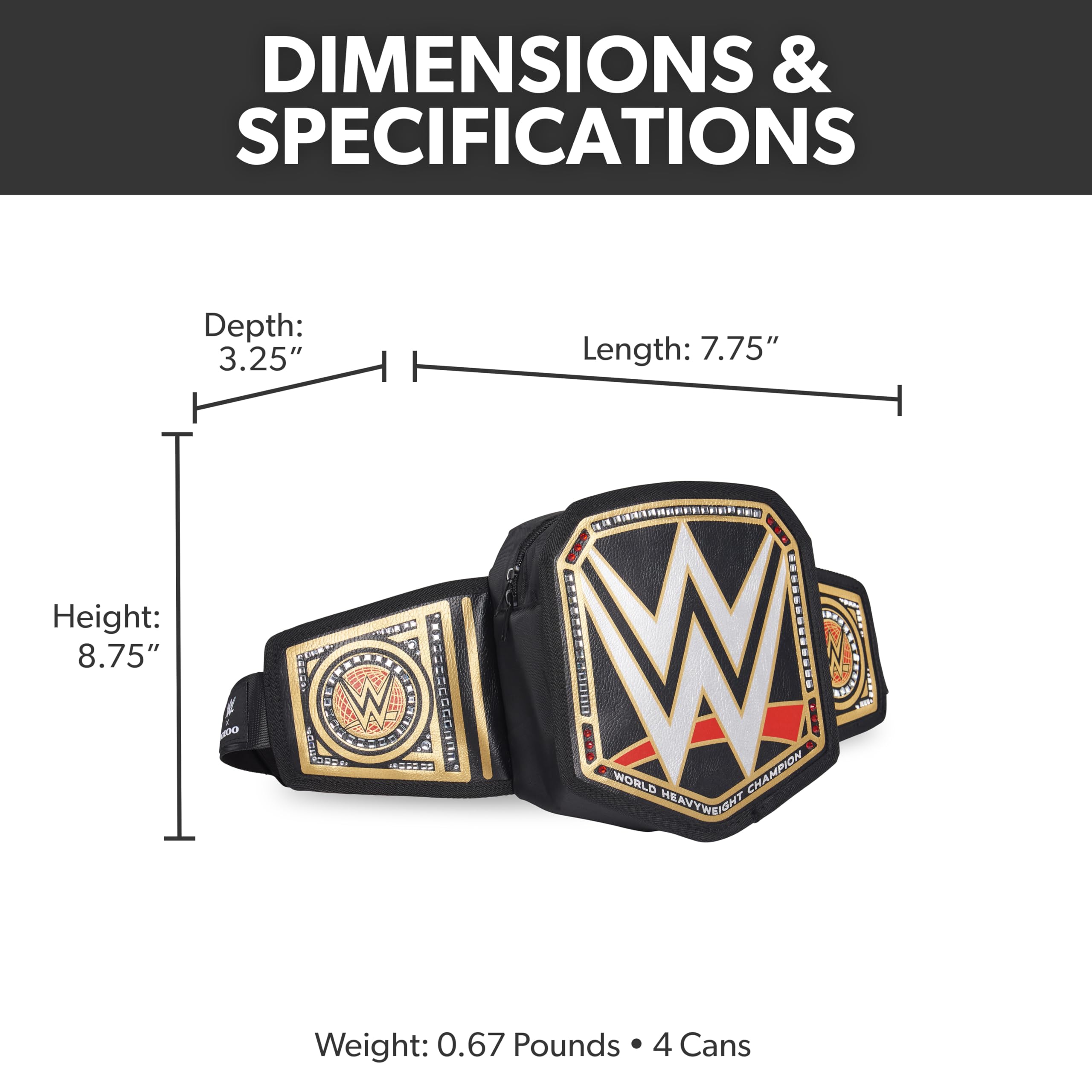 Igloo WWE Championship Fanny Pack