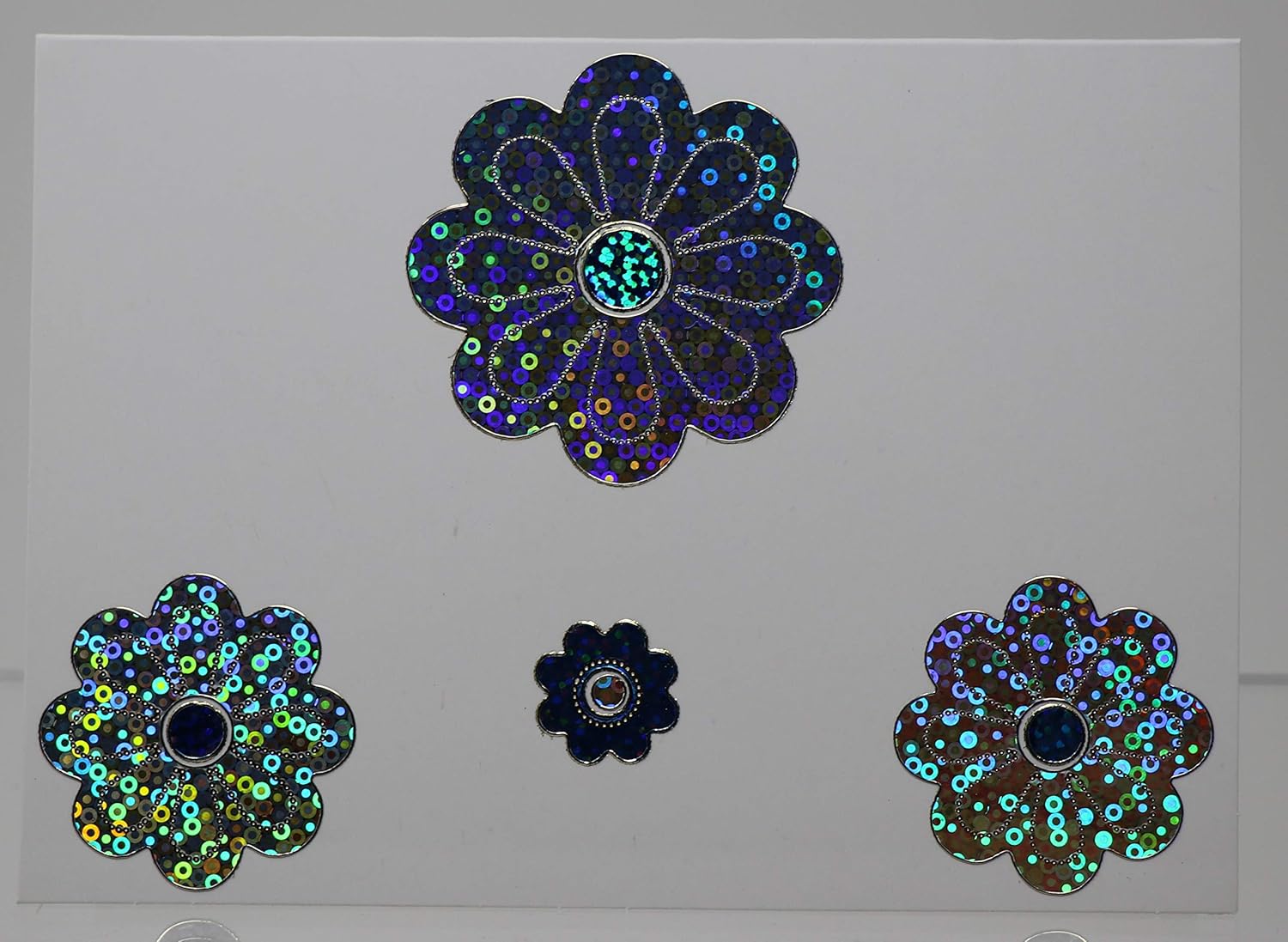 Peel Off Stickers in Holographic Party Style 2, Multicoloured - Image 5