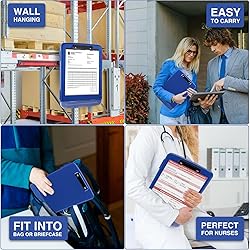 Sooez Clipboard with Storage, High Capacity Nursing