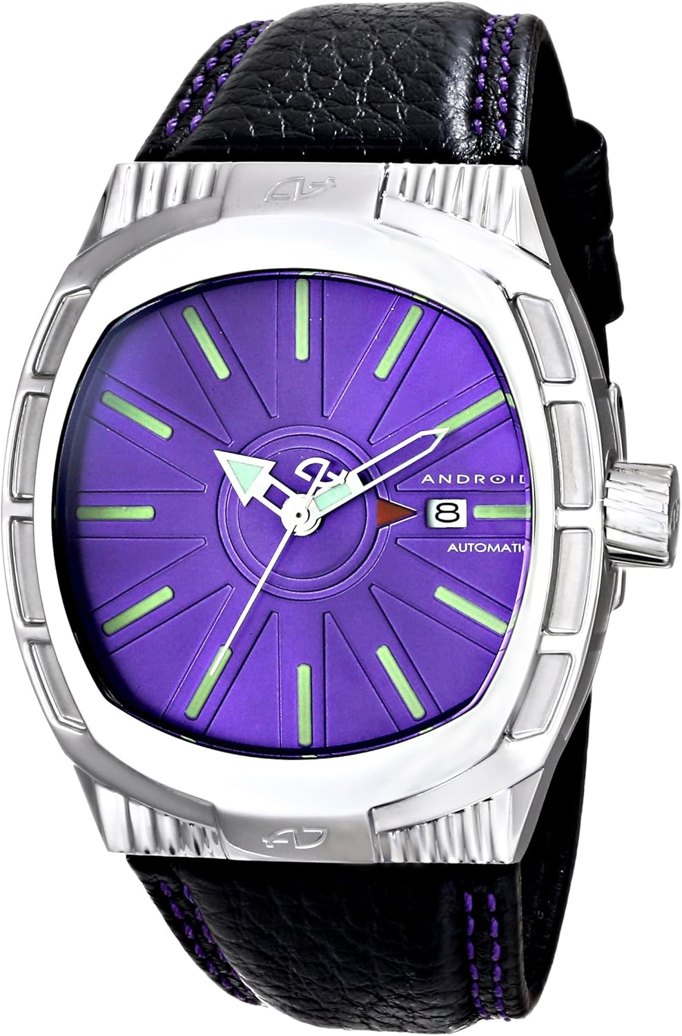 Android Men's AD676APU Cocoon SII NH35 Automatic Purple Dial Watch