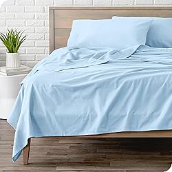 Bare Home Flannel Sheet Set 100% Cotton Twin Extra
