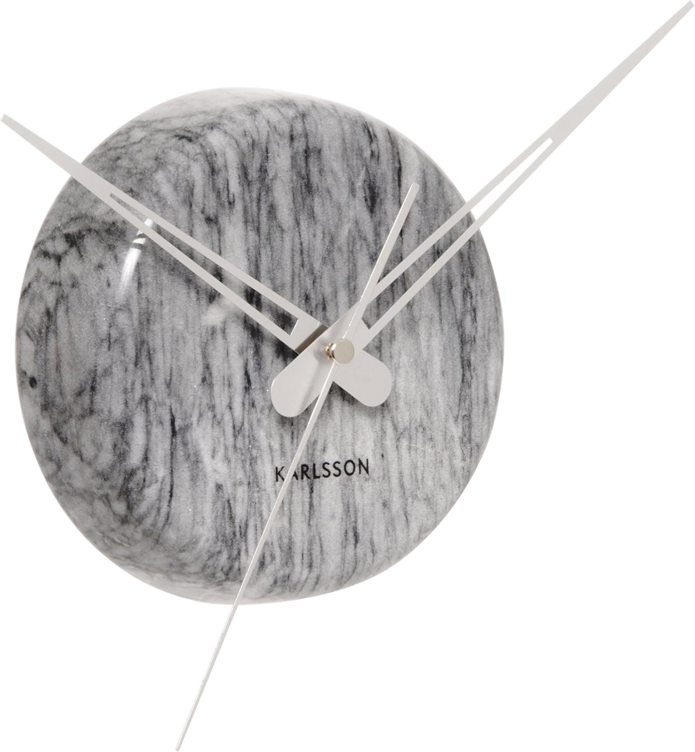 Karlsson Wall Clock Marble Dot Grey, BOX32 Design Amazon.co.uk