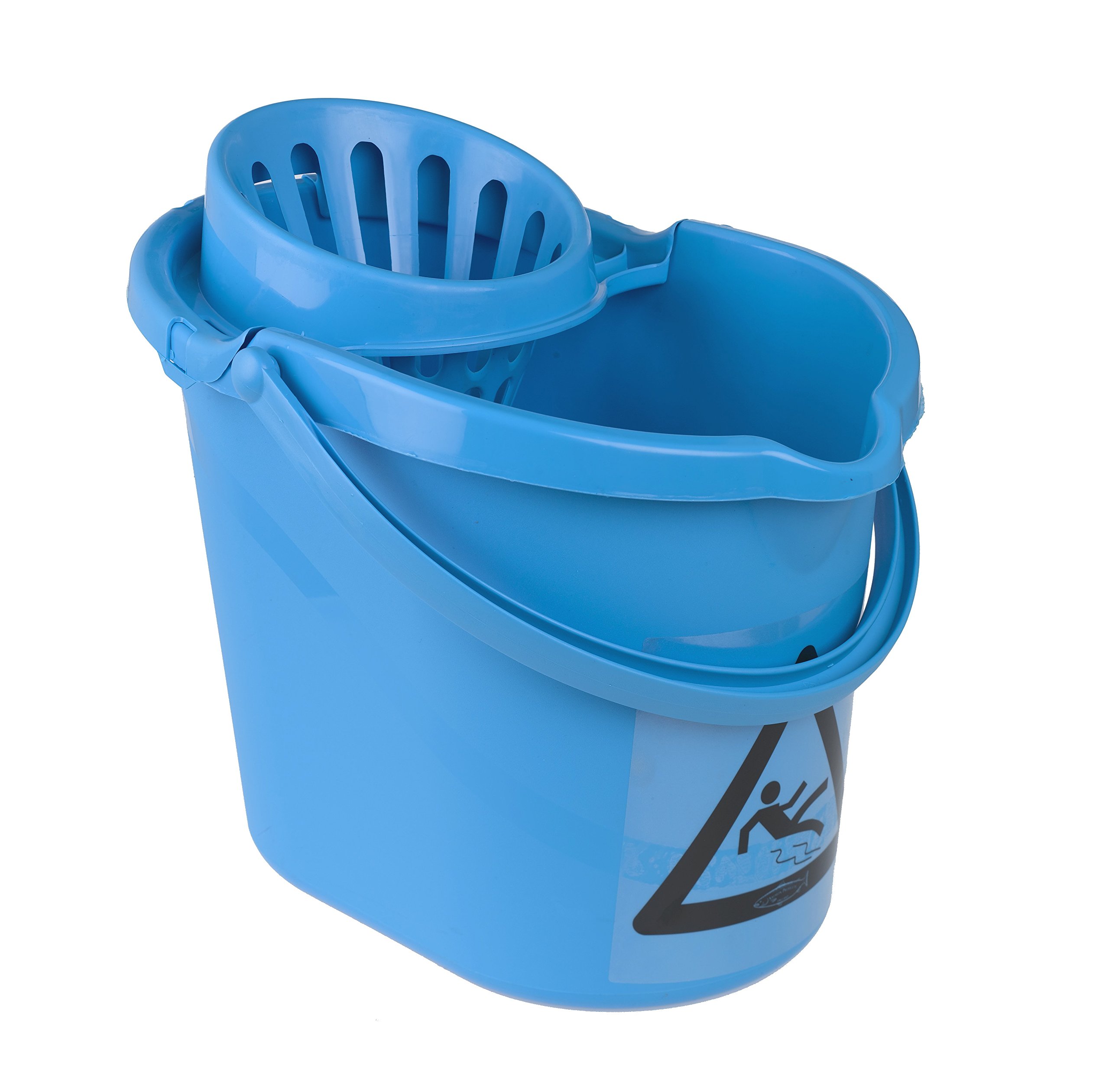 Caledonia Signs 55964 Mop Bucket, Polypropylene, 285 mm x 370 mm, 12 L