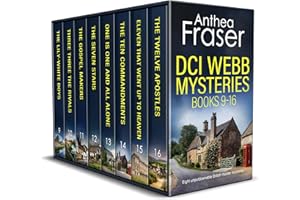 DCI WEBB MYSTERIES BOOKS 9–16 eight unputdownable British murder mysteries (Crime Mystery Box Sets)