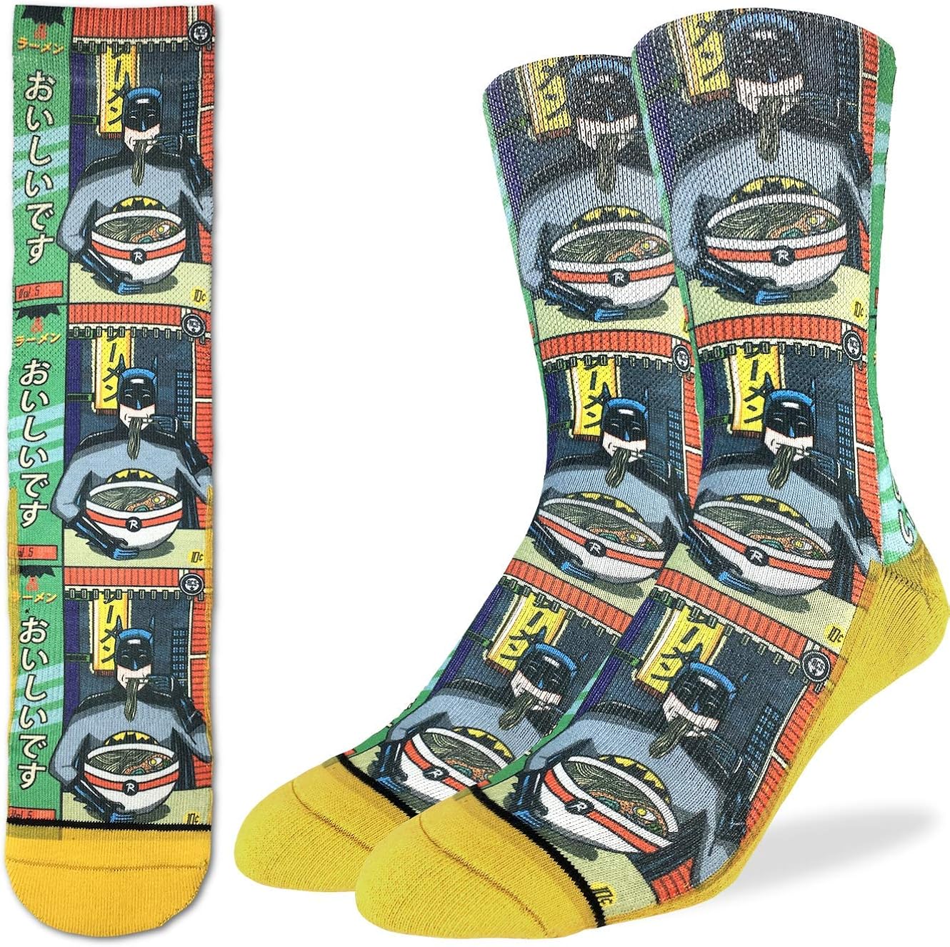 Funko Collectibles DC Comics 8Bit Batman Socks in Green and Blue Exclusive