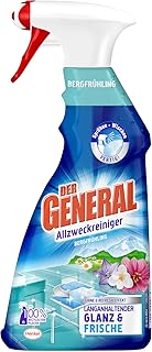 Der General Universal Bergfrühling, Allzweckreiniger Spray für hygienische Sauberkeit 5er Pack (5 x 500 ml)