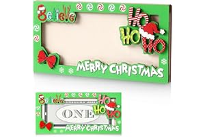 KATHFLY Wooden Christmas Money Holder for Cash Gift Christmas Greeting Card Box Cash Envelope Wallet Xmas Decorations Gifts for kids friends family Winter Holiday Party Favors(Hohoho)