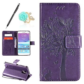 Uposao Funda Piel Samsung Galaxy Note 4 CarcasaGatos Captura ...