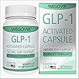 GLP-1 Supplement Support, with Naturally GLP-1 Activator, Berberine & Green Coffee Extract, GLP-1 Boosting for Women & Men, Hunger & Metabolism Support, GLP-1 Levels & Overall Health - 90 Capsules