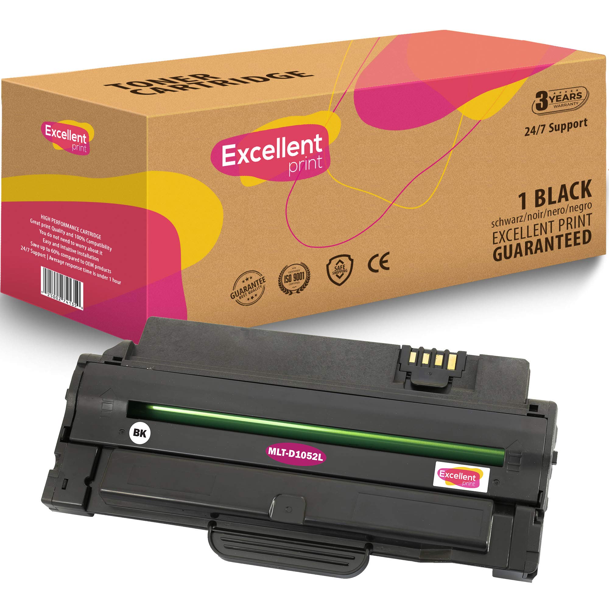 Excellent Print MLT-D1052L Compatible Toner cartridge for Samsung SCX-4600 SF-650 ML-1910 ML-1915