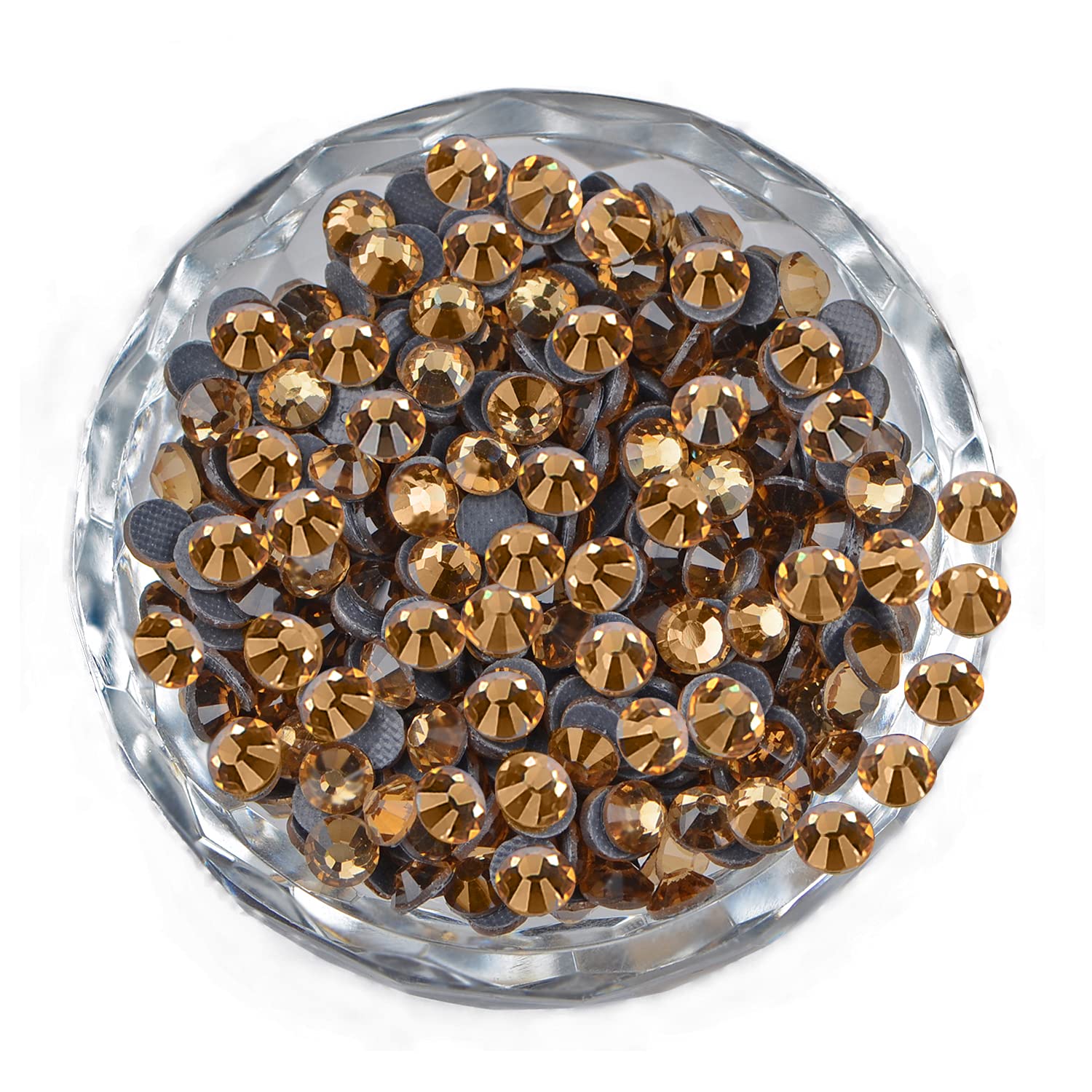 LPBeads 2000 Pieces SS20 Lt Topaz Hotfix