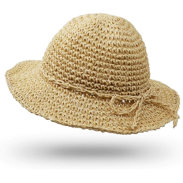 Cappello In Canapa Naturale Boho Unisex A Tesa Larga Fatto A Mano Nepal Beige - Foto 4