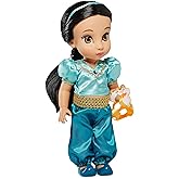 Disney Store Animators' Collection Jasmine Doll from Aladdin – 16 Inches, Authentic Princess Design, for Kids & Collectors, Soft & Poseable Figure, Suitable for Ages 3+