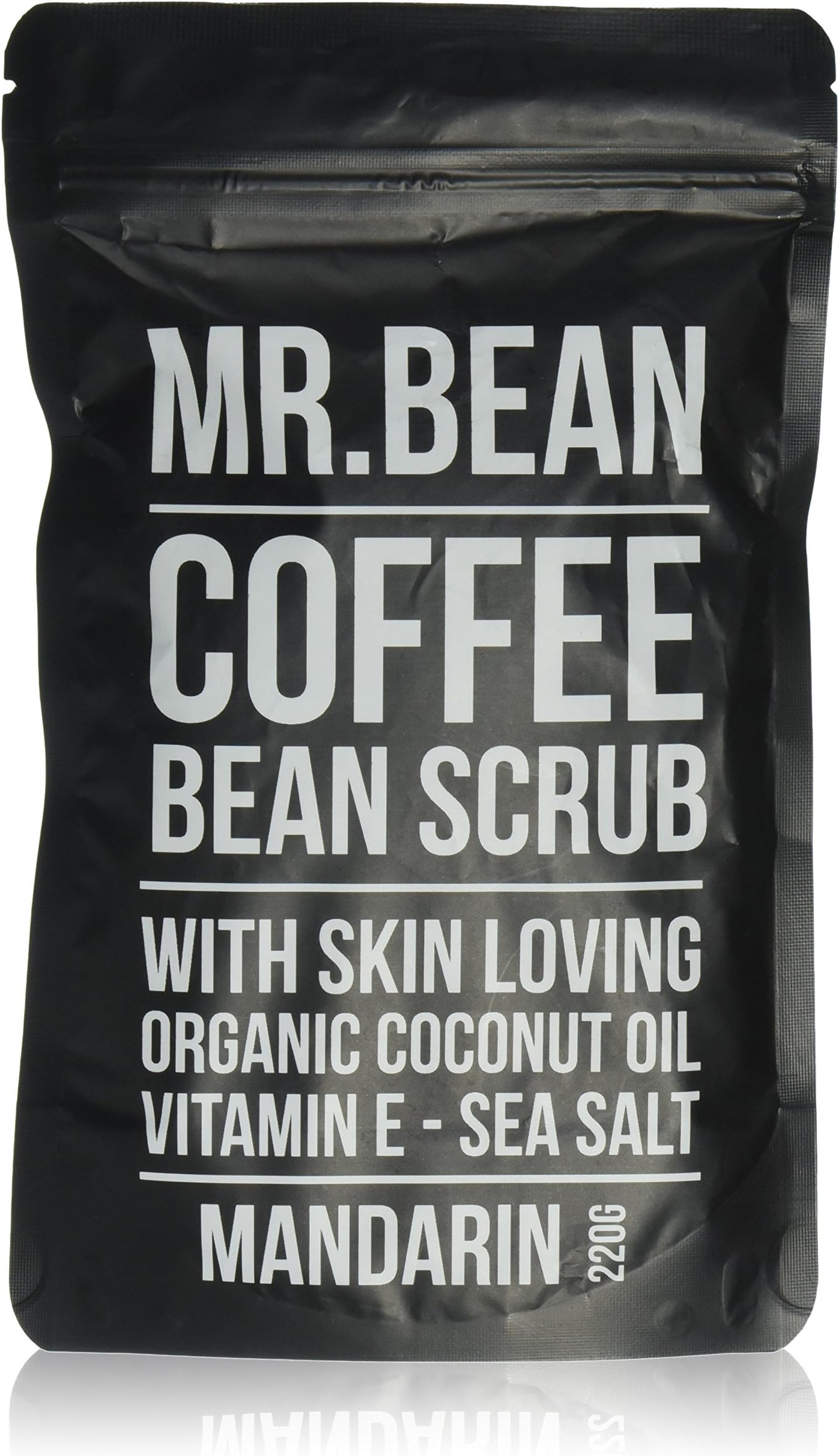 MRBEANBODY Coffee Bean Scrub, Mandarin, 220 Gram
