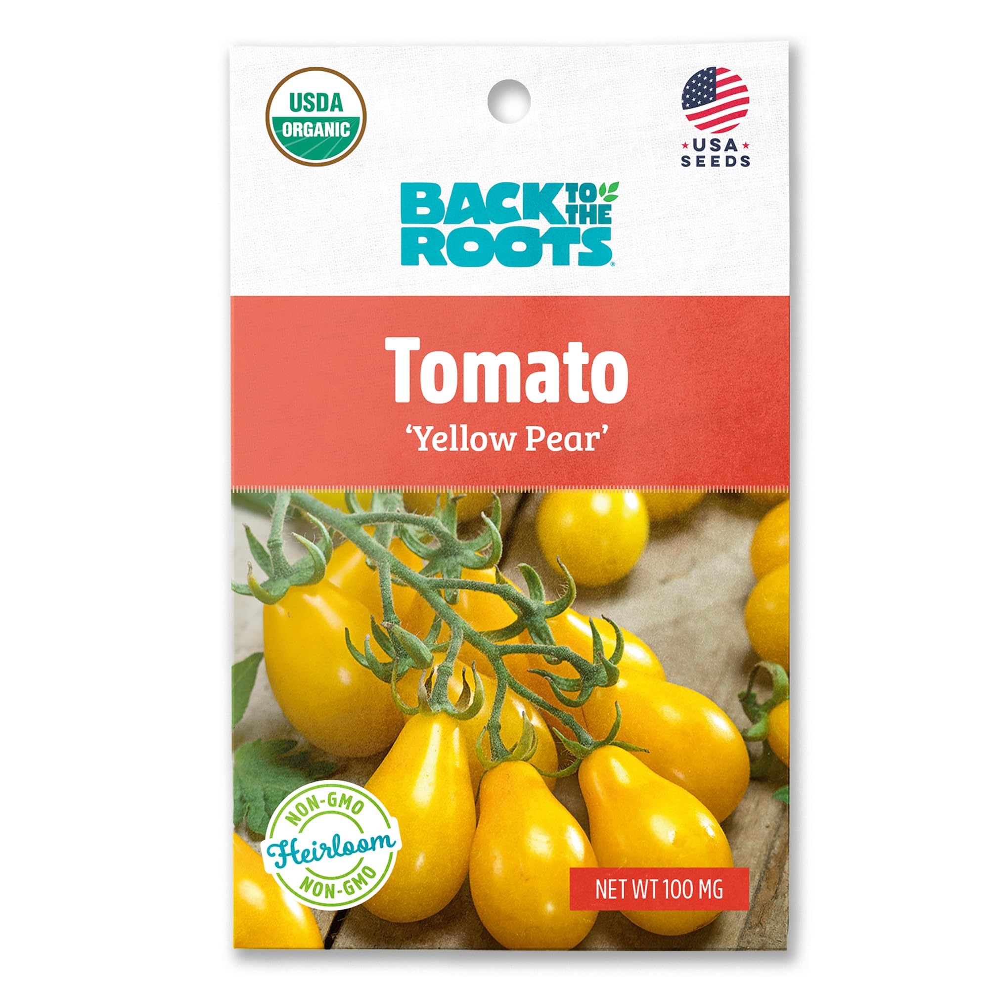 Back to the Roots 100% Organic Seed Packet - Tomato