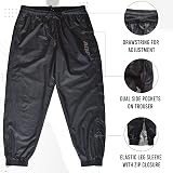 AQF Heavy Duty Sauna Sweat Track Suit Size Medium Men Women view 4