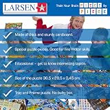 Larsen K13 Africa Political Map Jigsaw Puzzle 70 Piece Tray Frame English view 4