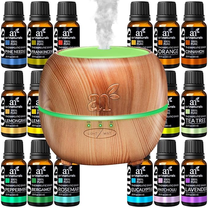 ArtNaturals Aromatherapy Essential Oil and Diffuser
