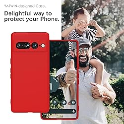YATWIN Silicone Case for Google Pixel 7 Pro