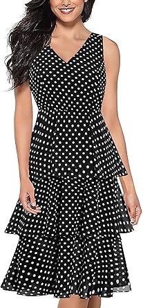 tiered summer dress