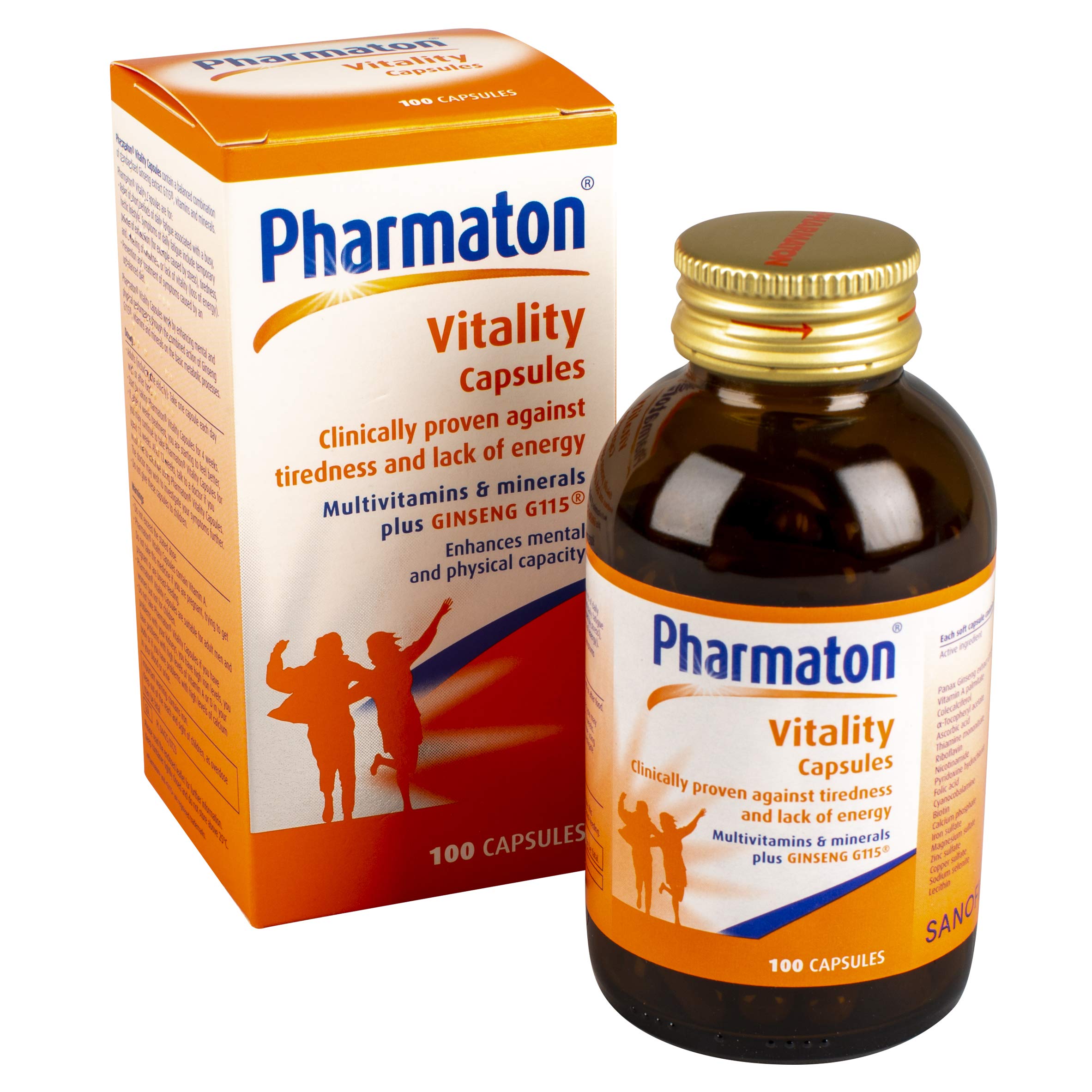 Pharmaton Vitality Capsules 100 Caps Buy Online in UAE. Hpc