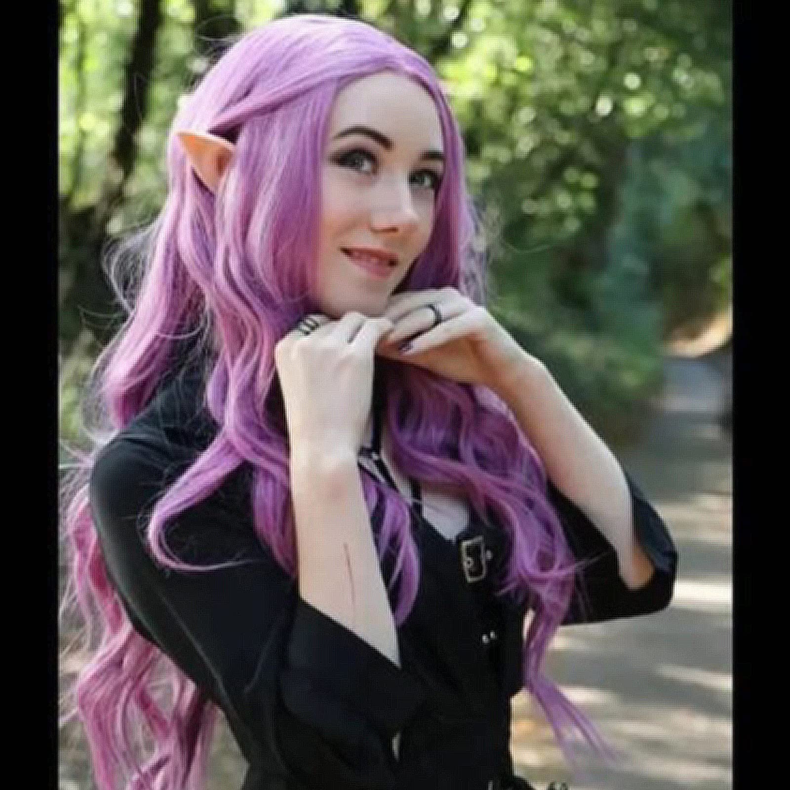 Purple Lace Front Wigs for Women Loose Curly High Density Heat Resistant Fiber Bleached Knot Large Part Space Glueless Lace Front Wigs for Women 24 Inch Wigs