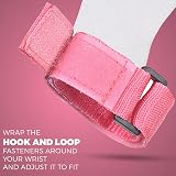 ULTRA FITNESS Gymnastics Grips Kids Leather Palm Bar Gloves Pink S view 3