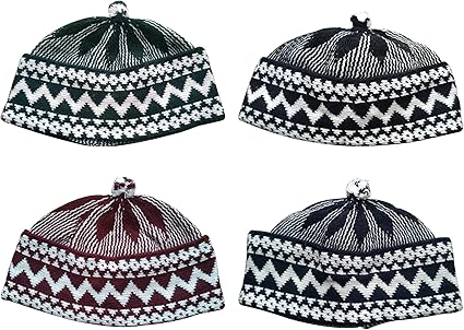 hat with ball on top