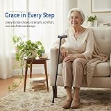 Life Folding Walking Stick Adjustable Height Lightweight Aluminium Cane view 9