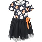 Girls Short Sleeve Tulle Tutu Dresses for Kid and Toddler Girl Dress Outfit Sizes 18M-12Y
