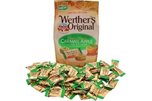 STORCK Werther's Original Limited Edition Caramel Apple Hard Candies, Individually Wrapped Pieces, 8.57 Ounces