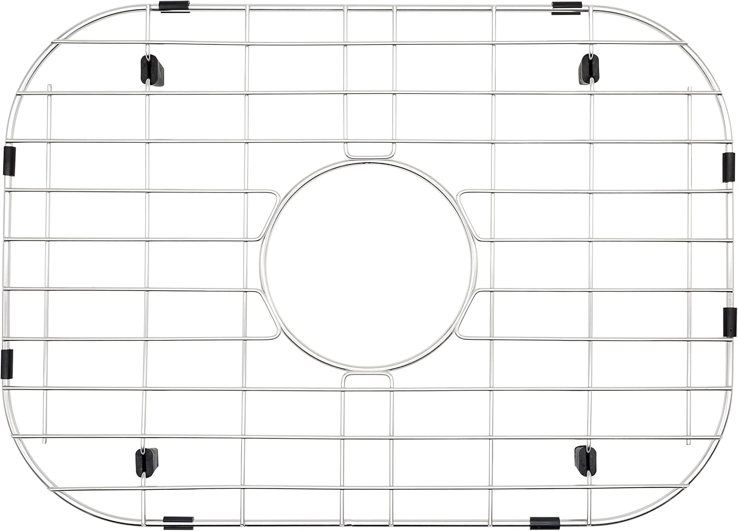 NWC Sink Protector, Metal Grid for Stainless Steel Kitchen Sinks 18 in X 13 in