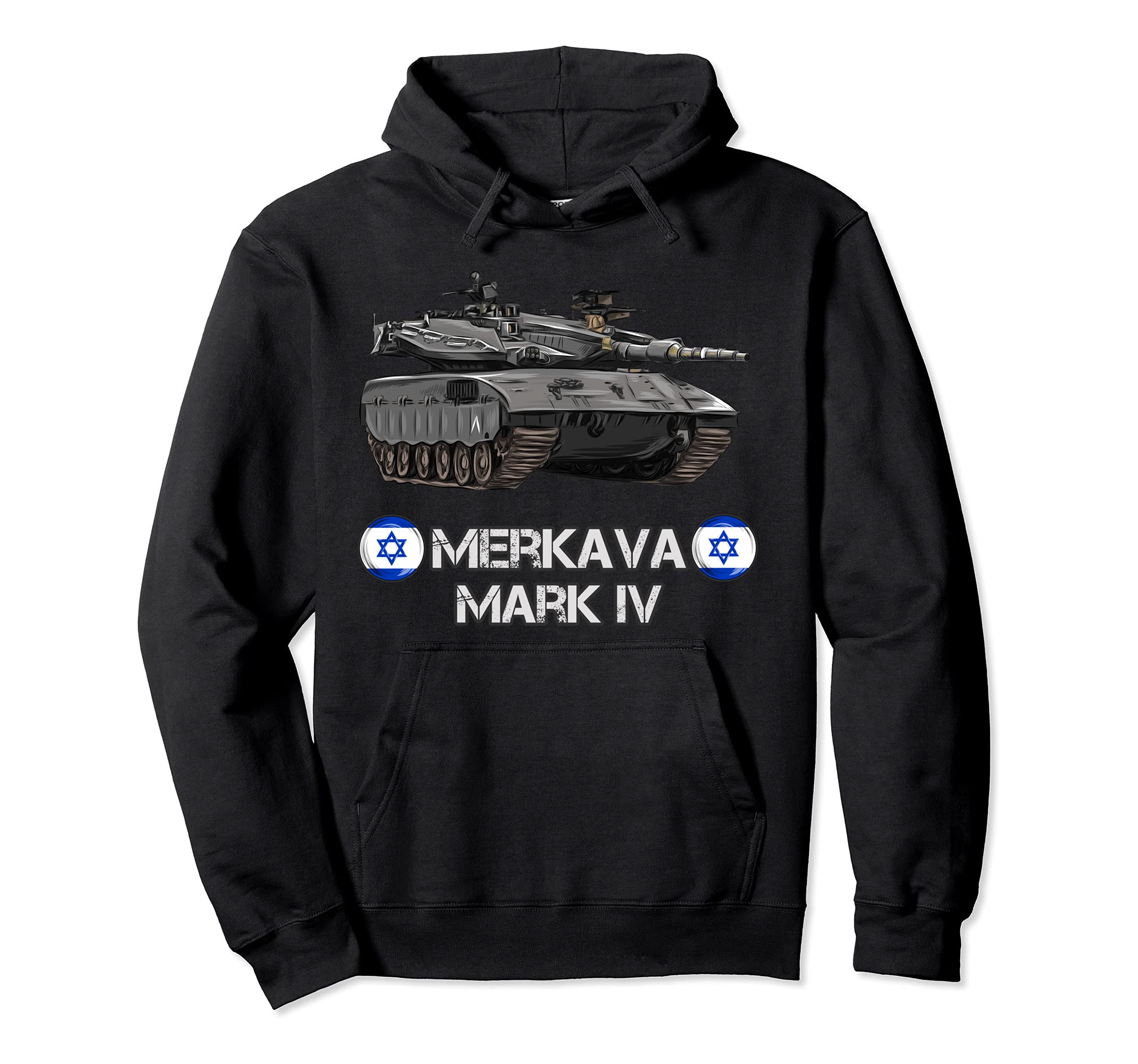 Israel Army Merkava Mark 4 Main Battle Tank gift Pullover Hoodie